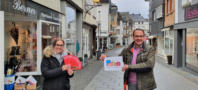 Stadt Hachenburg verschenkt 150 Gutscheine vom Werbering