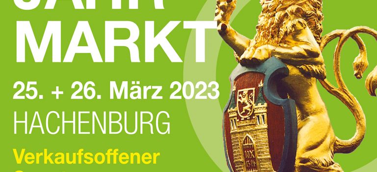 „Früh im Jahr Markt“ mit verkaufsoffenem Sonntag (25. und 26. März 2023)